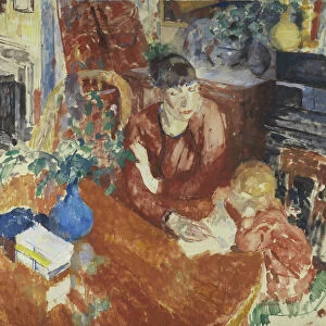 Eduation, 1912 (oil on canvas)
