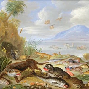 The Element of Water, 1660 (oil on copper)