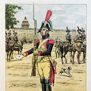 Elite Legion of the Gendarmerie, 1801-02 (w / c on paper)