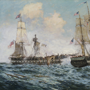 Engagement Between the U. S. Frigate "Constitution"and H. M. S