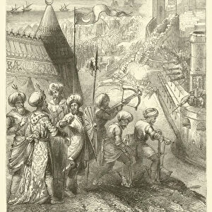 Episode du siege de Rhodes (engraving)