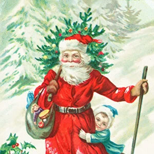 Father Christmas (chromolitho)