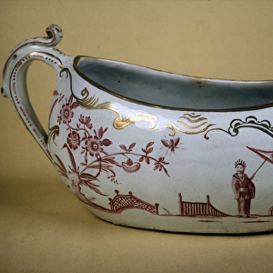 Female chamber pot, Bourdaloue, 18th century