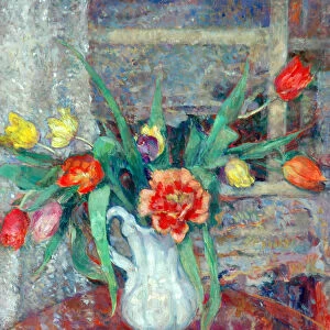 Flower piece, 1940 (oil on canvas)
