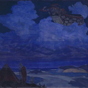 Flying Carpet, 1916 (oil on canvas)