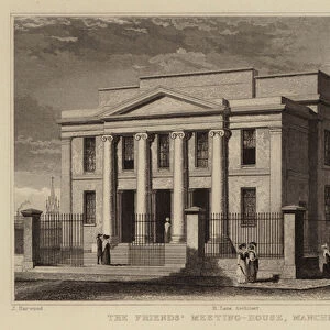 The Friends Meeting-House, Manchester (engraving)
