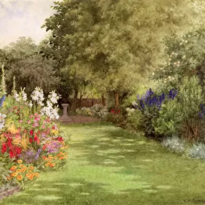 A Garden in July, c. 1910 (w / c on paper)