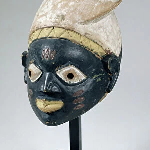 Gelede mask from the Yoruba society, Nigeria, 18th-20th century (wood)
