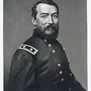 General Philip Sheridan, engraved from a photograph by Robert E. Whitechurch (1814-c
