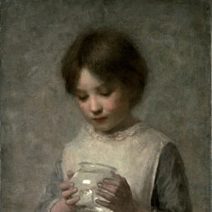 Girl with a Silver Fish, 1889