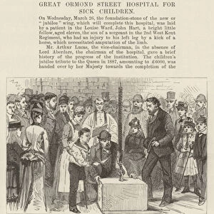 Great Ormond Street Hospital for Sick Children (engraving)