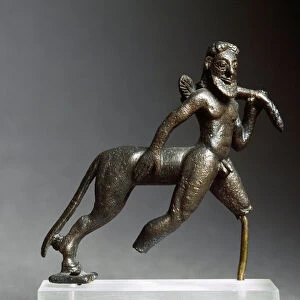 Greek Art: "Centaur"Bronze sculpture from the Acropolis