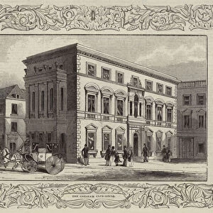 The Gresham Club-House (engraving)