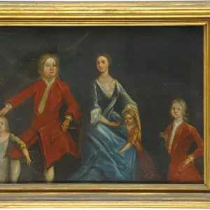 Group portrait of the Arundell family of Wardour (oil on canvas)