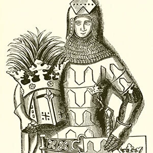 Hartman von Kroneberg. 1372 (engraving)