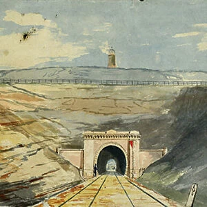 Haywards Heath Tunnel, South, 1842 (w/c on paper)