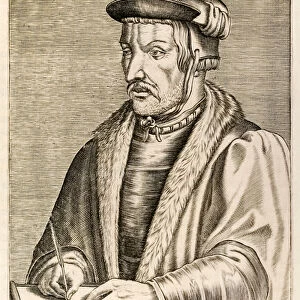 Heinrich Cornelius Agrippa, from "True Portraits