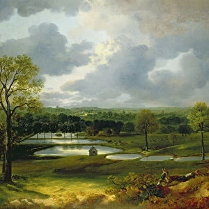 Holywells Park, Ipswich, 1748-50 (oil on canvas)