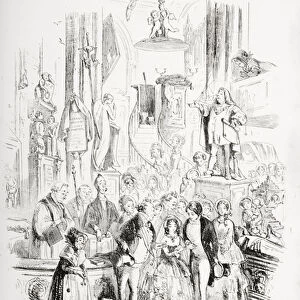 I m Married, illustration from David Copperfield by Charles Dickens