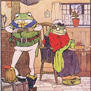 Illustration from The Frog would a Wooing Go, by Charles H