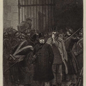 Illustration for The History of a Crime (engraving)