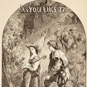 Illustration for As You Like It, from The Illustrated Library Shakespeare