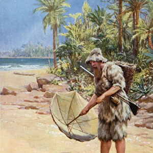 Illustration for Robinson Crusoe