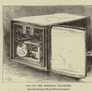 One of the Infernal Machines (engraving)