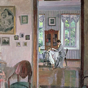 Interior, 1910 (oil on canvas)