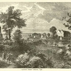 "Jennys Whim"Bridge, 1750 (engraving)