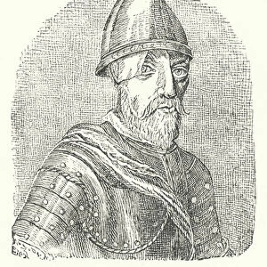 John, Count Ziska, of Trocznow (engraving)