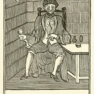 Jonathan Wild in the Condemned Cell (engraving)
