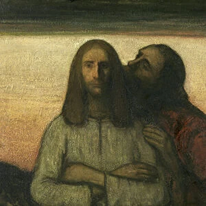 The Judas Kiss, 1911 (oil on canvas)