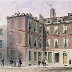 Judge Jeffreys House, 1853 (w / c on paper)