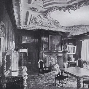 The Kingsley Room, in Royal Hotel, Bideford (b / w photo)