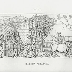 La Colonna Trajana, Trajans Column (engraving)