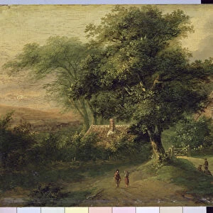 Landscape, 1827 (oil on canvas)