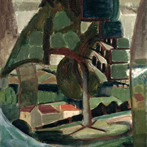 Landscape at Meulon-Hardricourt, 1912
