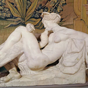 Leda and the Swan (marble)