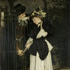 Les Adieux, 1871 (oil on canvas)