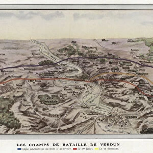 Les Champse de Bataille de Verdun (photo)