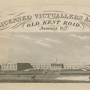 Licensed Victuallers Asylum on the Old Kent Road (engraving)