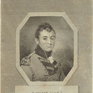 Lieutenant Colonel Sir William Meyers (engraving)
