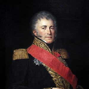 Lieutenant General Bertrand Pierre de Castex, 19th century (oil on canvas)