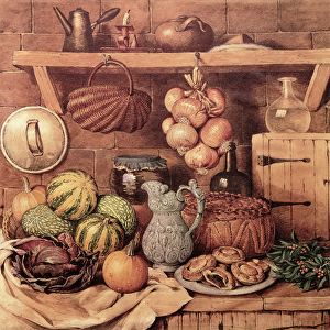 Still life with Christmas Food