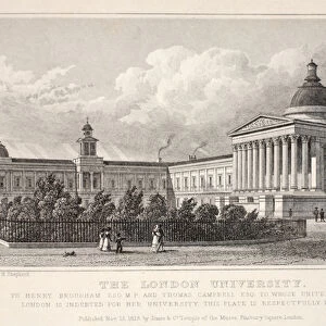 The London University, from London and its Environs in the Nineteenth