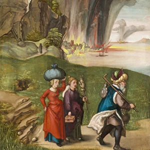 Lot and His Daughters, c. 1496-99 (oil on panel)