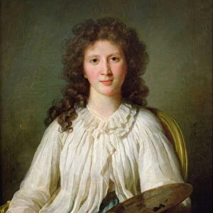 Madame Alexandre Lenoir, 1796 (oil on canvas)