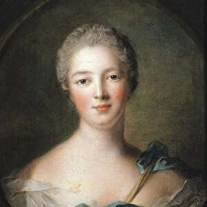Madame de Pompadour (1721-64) 1748 (oil on canvas)