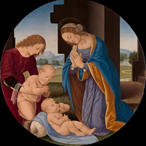Madonna Adoring the Child with the Infant Saint John the Baptist and an Angel, c
